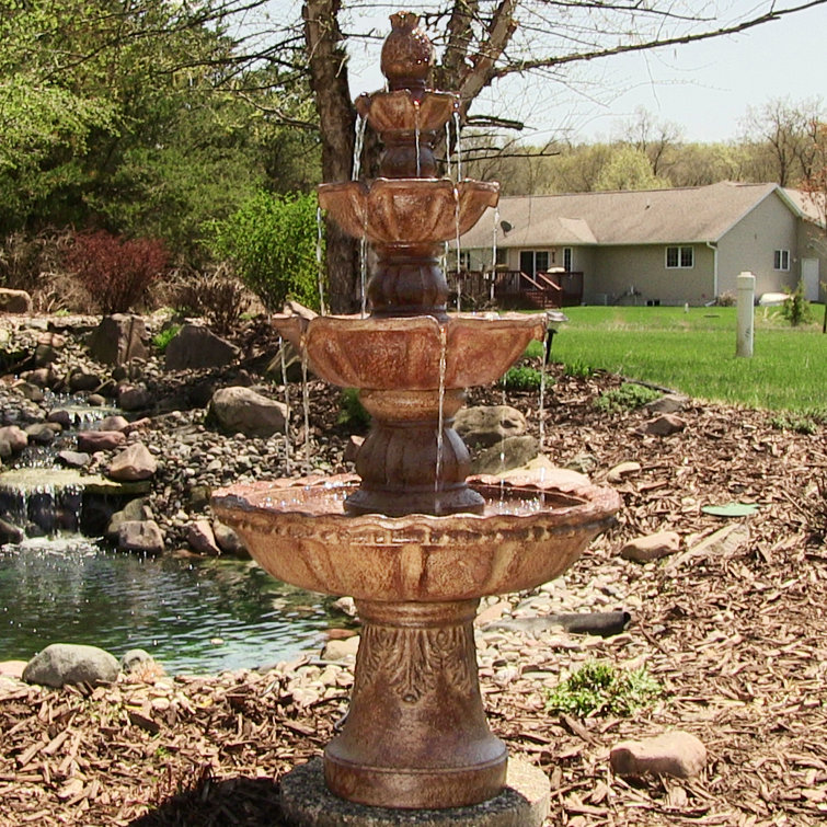 Astoria Grand Bagley Fiberglass Resin Fountain & Reviews Wayfair